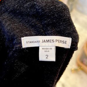 James Pierre’s soft light sweatshirt feel size 2